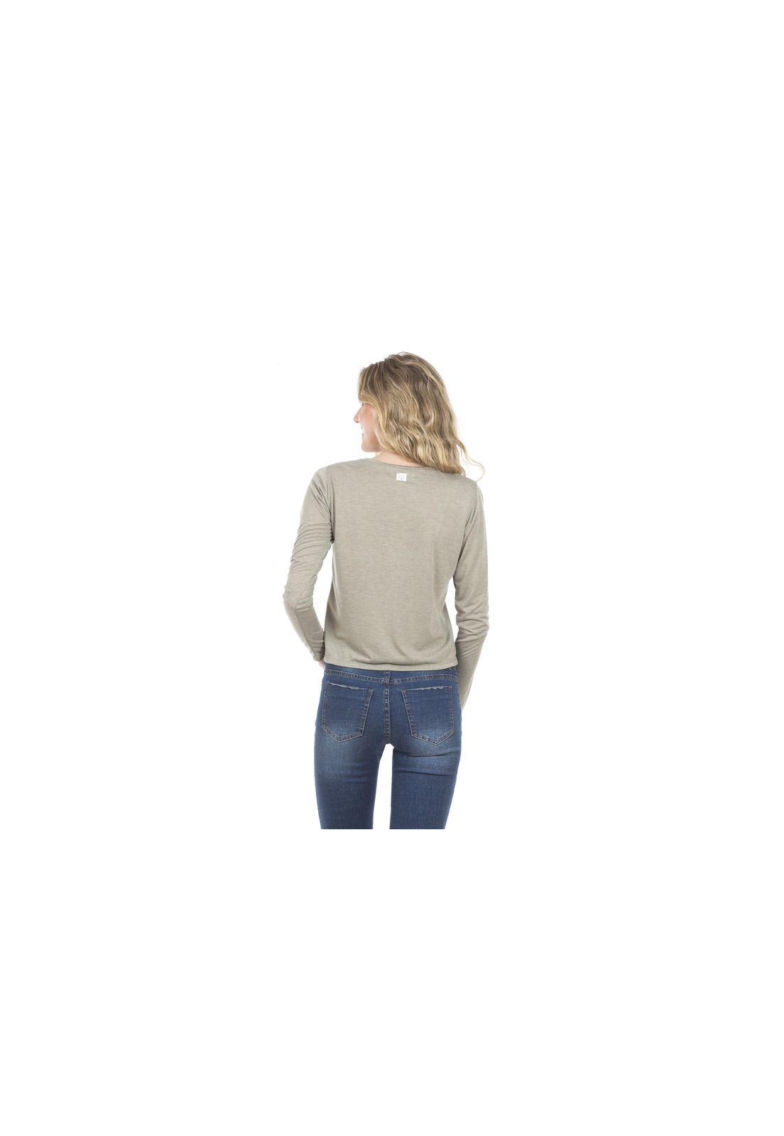 Polera M/L Mujer 5P179-WI20 Verde Maui and Sons-1
