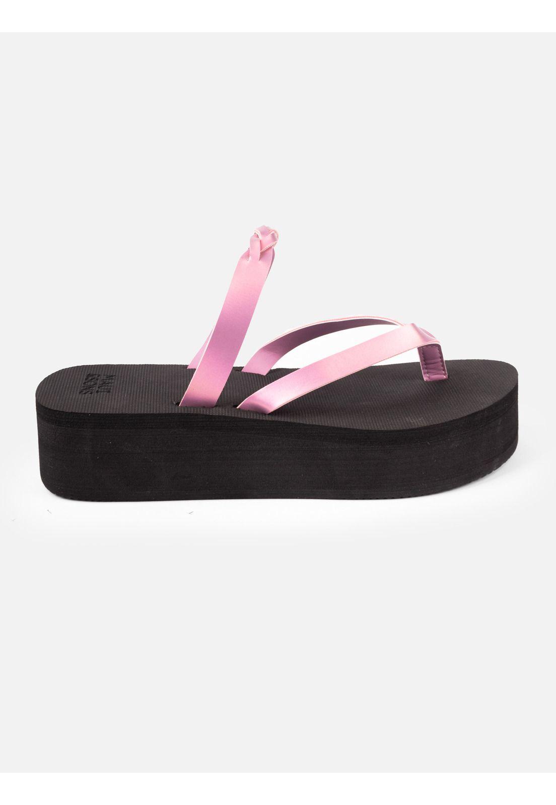 Sandalia Metallized Rose Rosado Mujer Maui And Sons-2