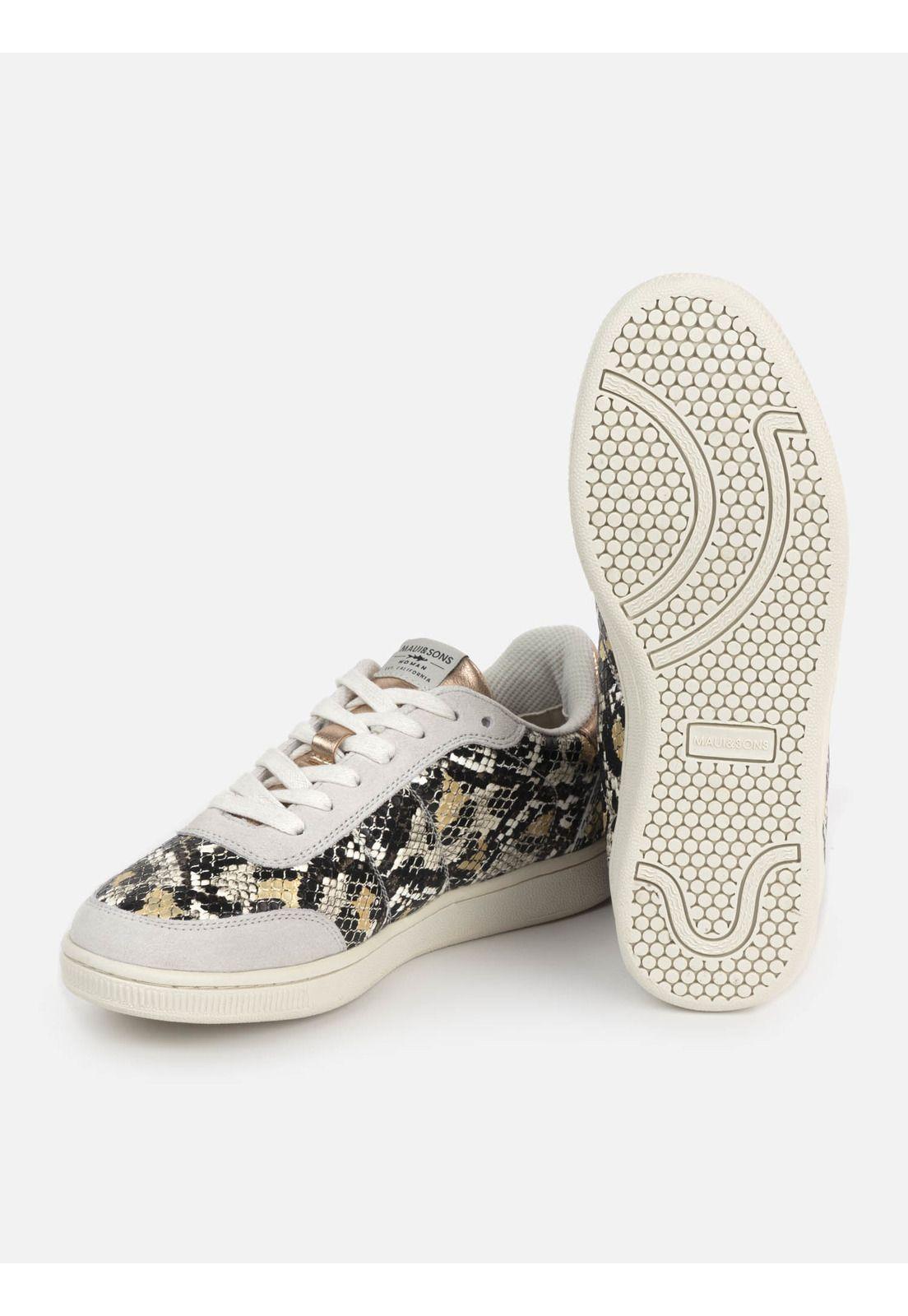 Zapatillas Mujer 5Z663-WV22 Beige Maui and Sons-3