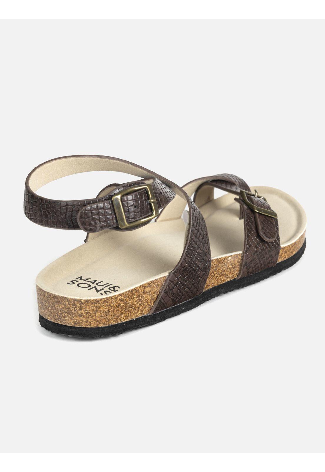 Sandalia  Mujer Café 5S293-WV22 Maui And Sons-1
