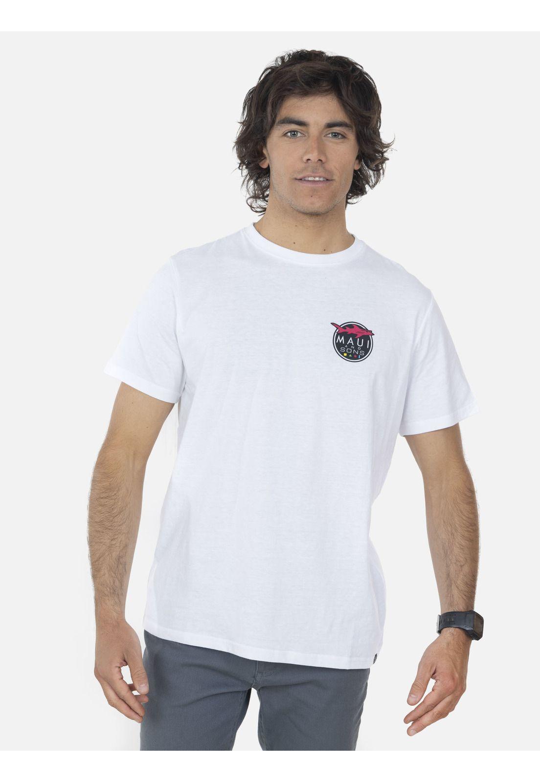 Pack Polera Billetera Hombre Blanco 5AV1240-MV22 Maui And Sons-0