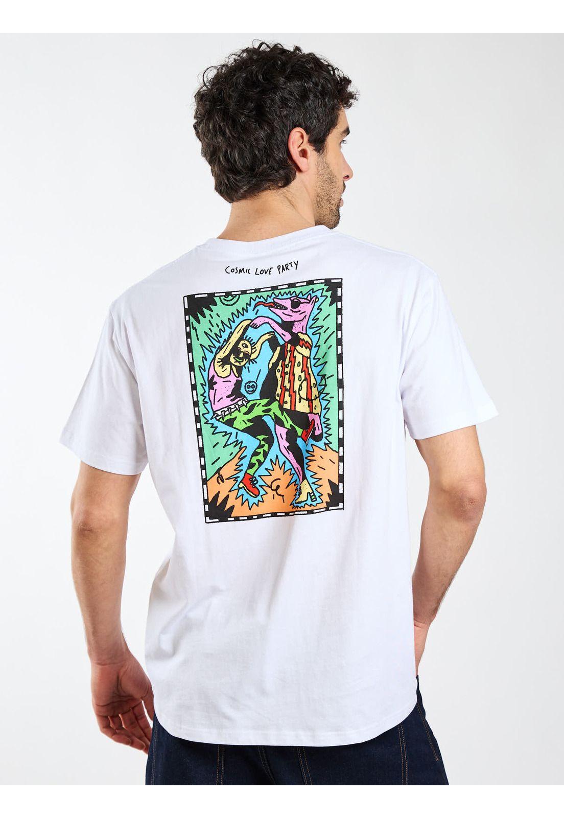 Polera MC Cosmic Rodeo Blanco Hombre Volcom-1
