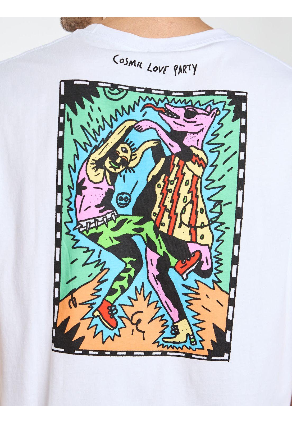 Polera MC Cosmic Rodeo Blanco Hombre Volcom-3