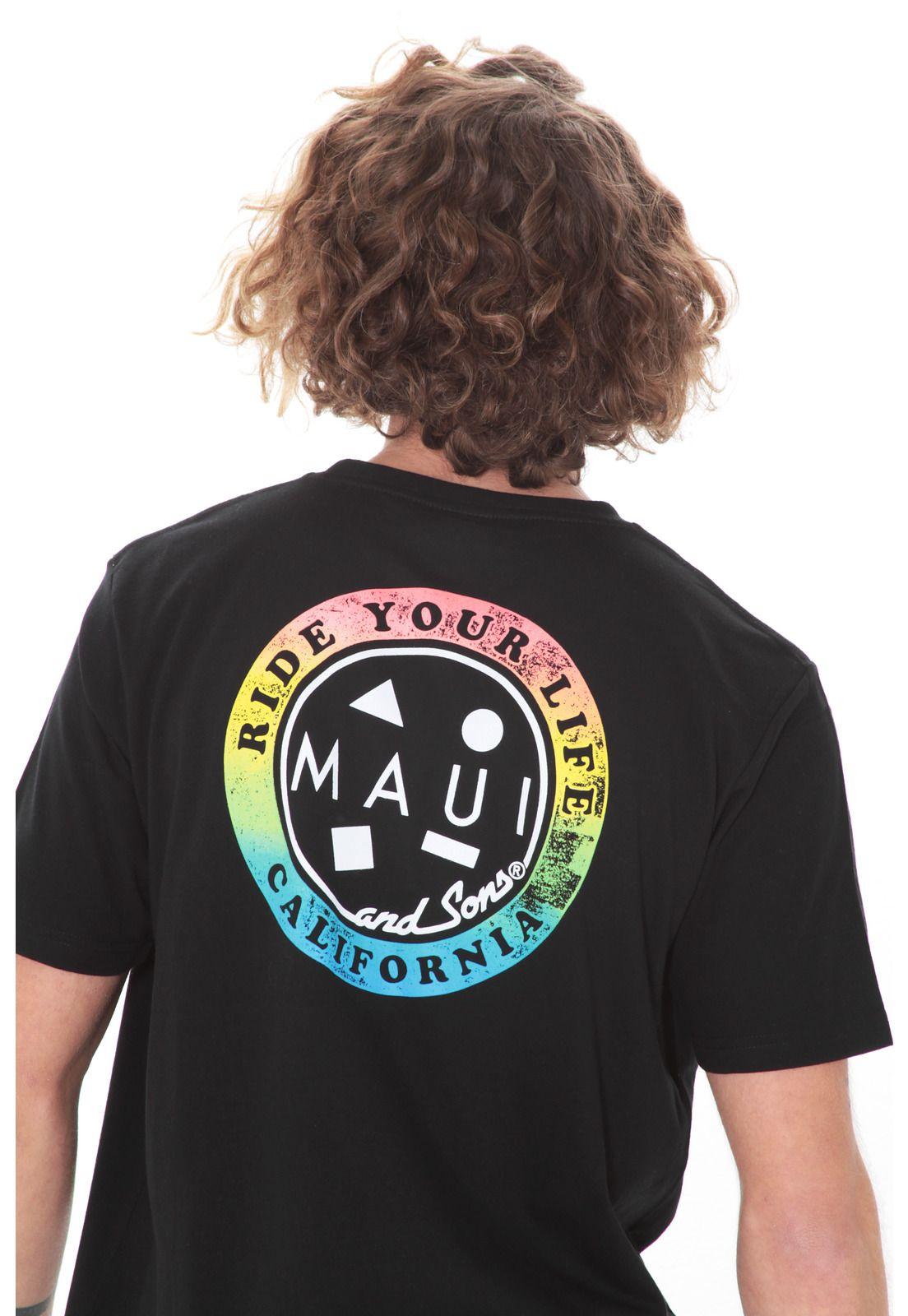 Polera M/C Basica Hombre 5P464-MV21 Negro-2