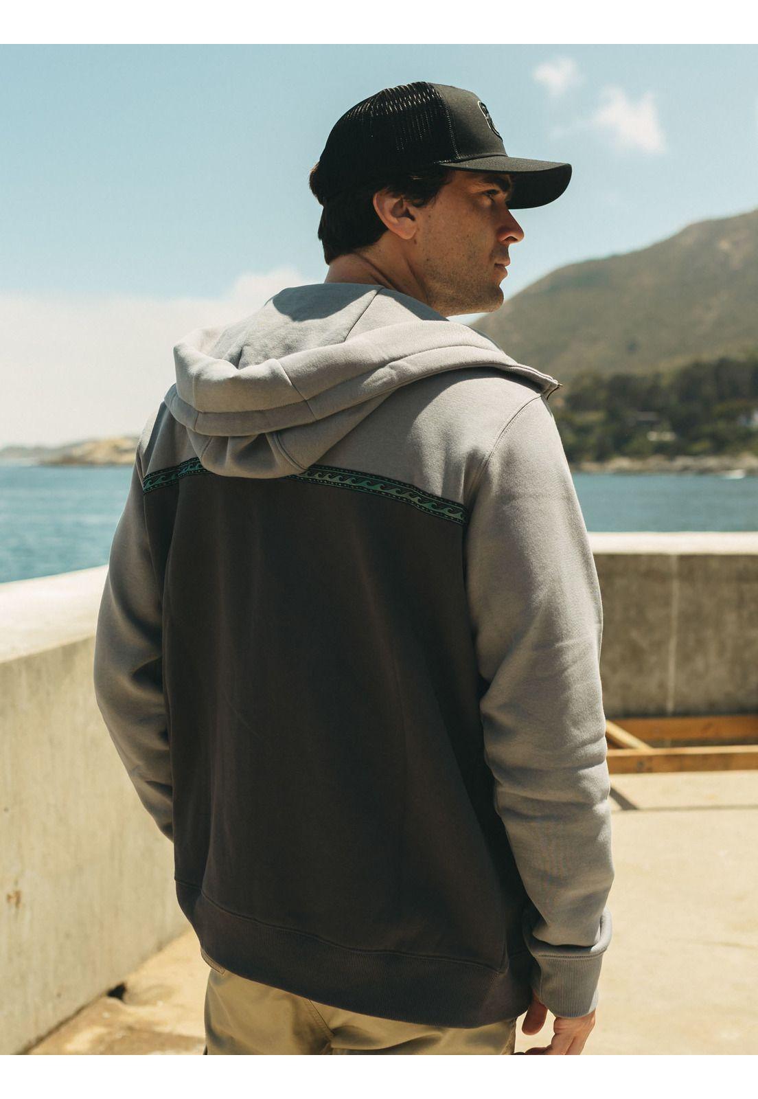 Poleron FZ Solara Gris Hombre Maui And Sons-3