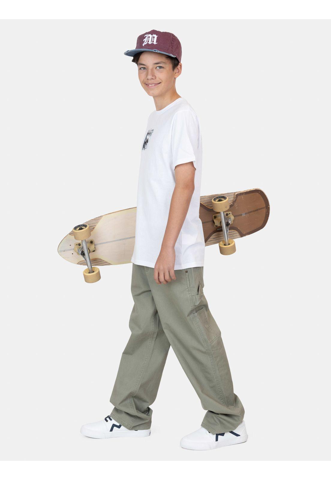 Polera MC SolRise Blanco Infantil Maui And Sons-3