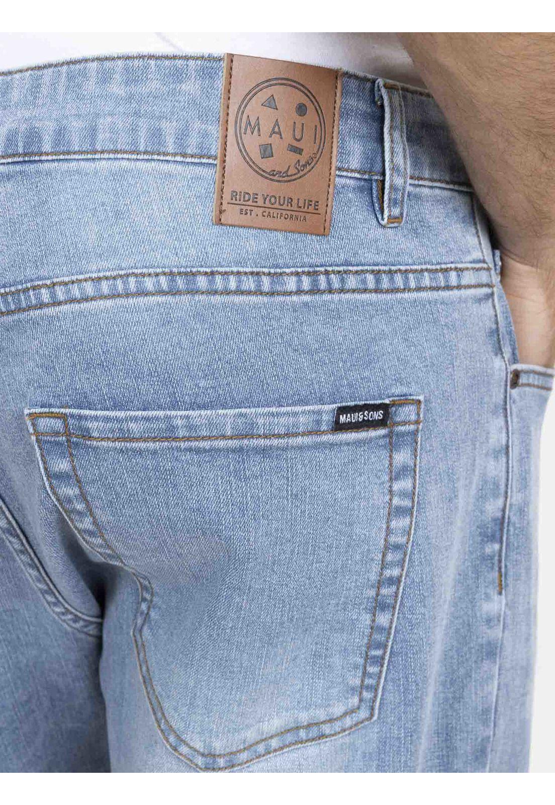 Jeans 5N1623 Hombre Celeste Maui and Sons-2