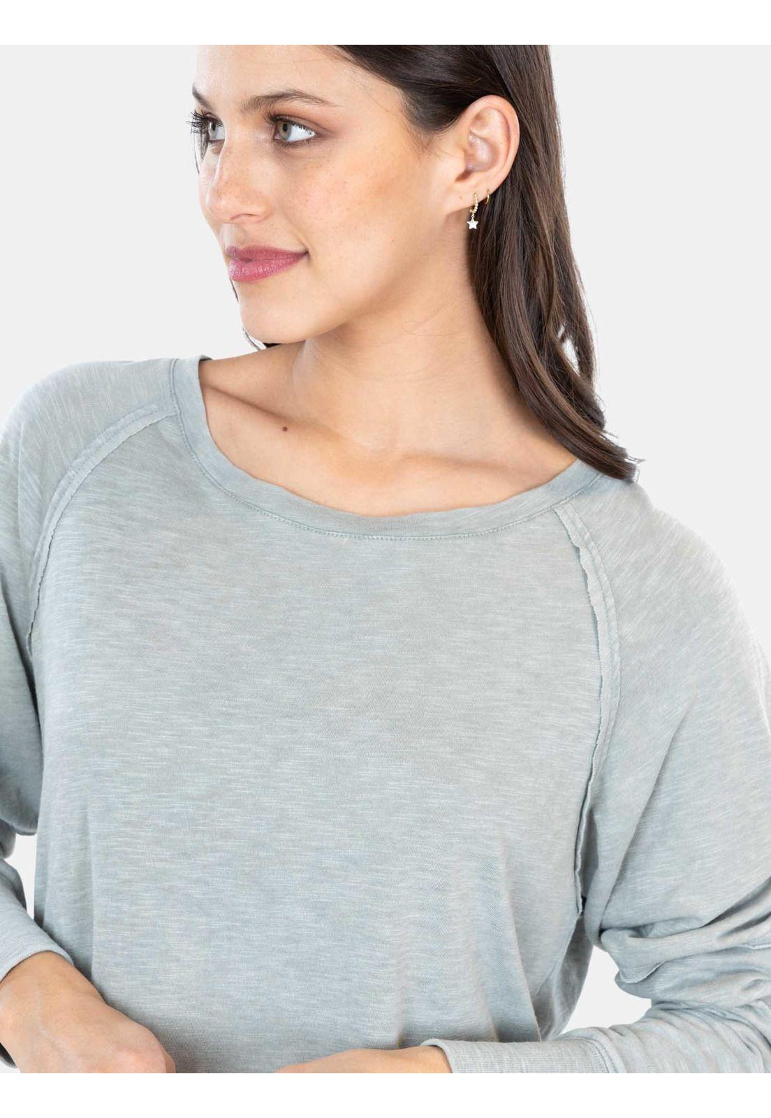 Polera ML Ocean Drive Verde Mujer Maui And Sons-2