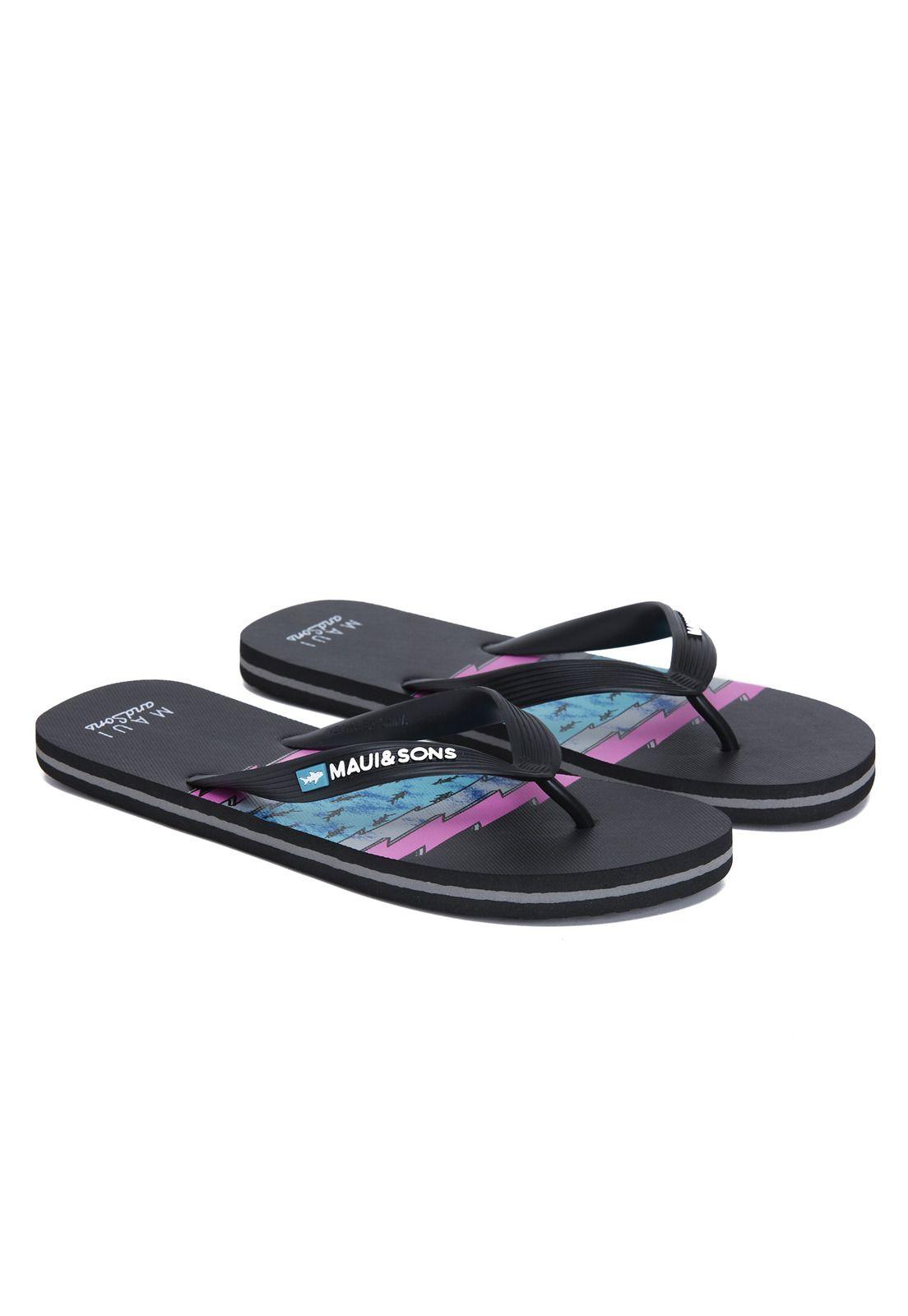 Sandalia Hombre Maui 5S1348-MV21 Negro-3