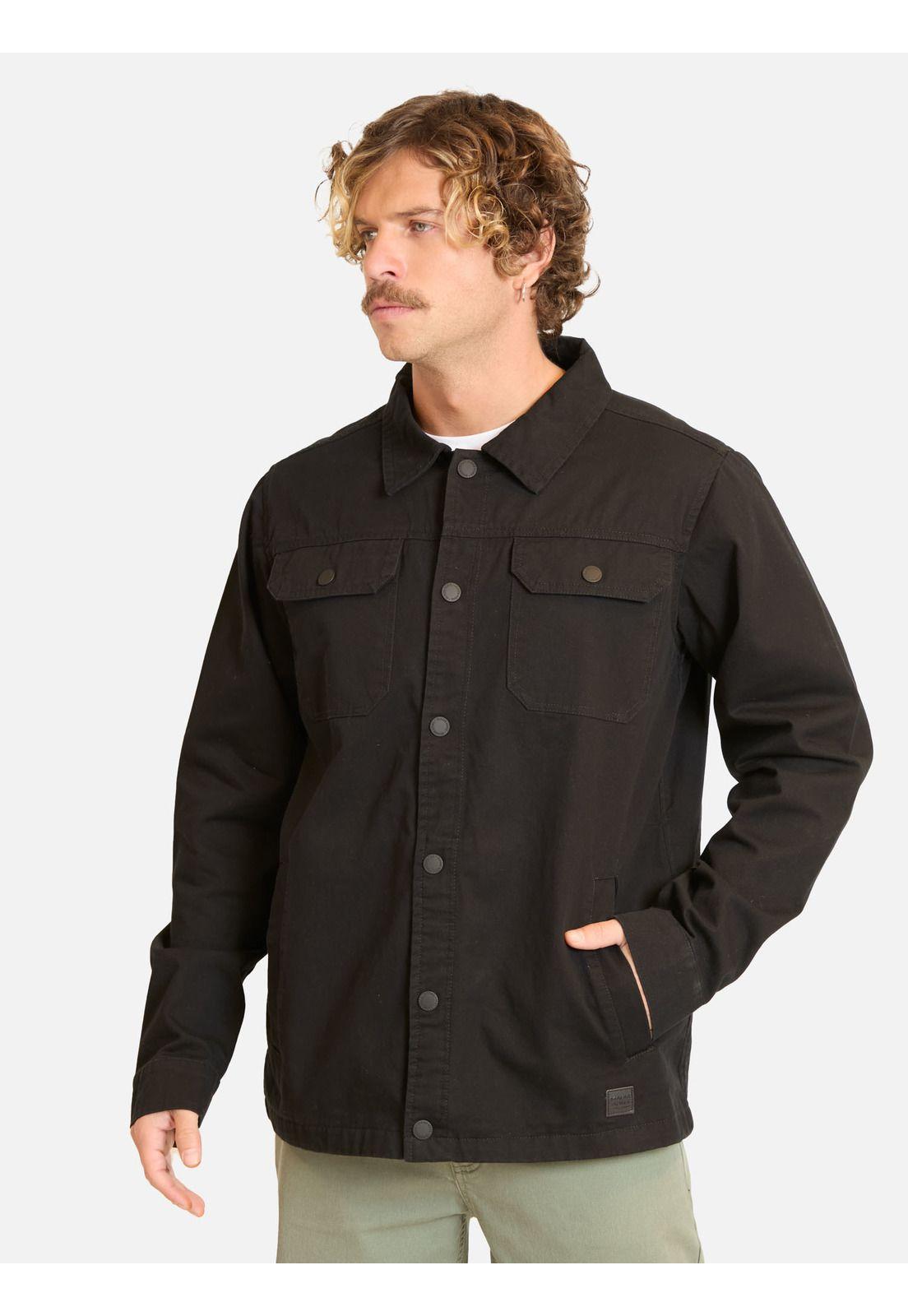 Chaquetas Nayra Negro Hombre Maui And Sons-0