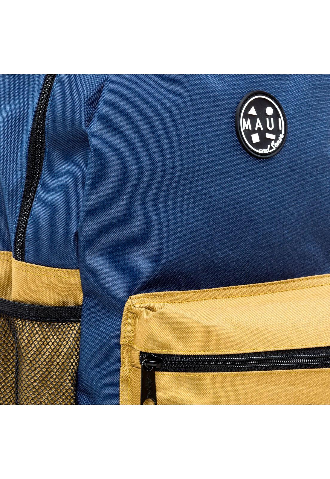 Mochila Hombre Azul Maui and Sons 5AM152-MT20-2