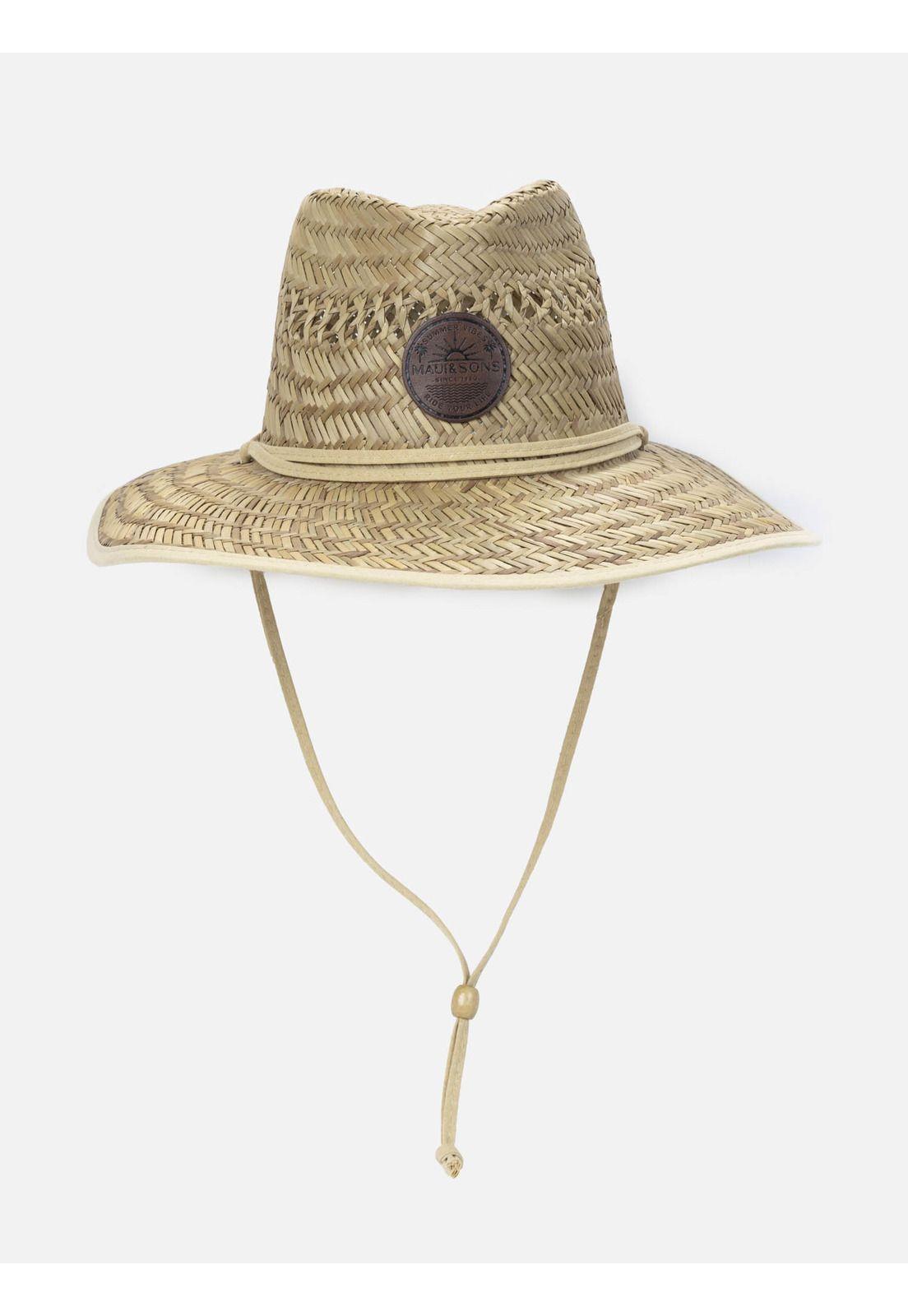 Gorro BEACH PALM Mujer Beige Maui and Sons-0
