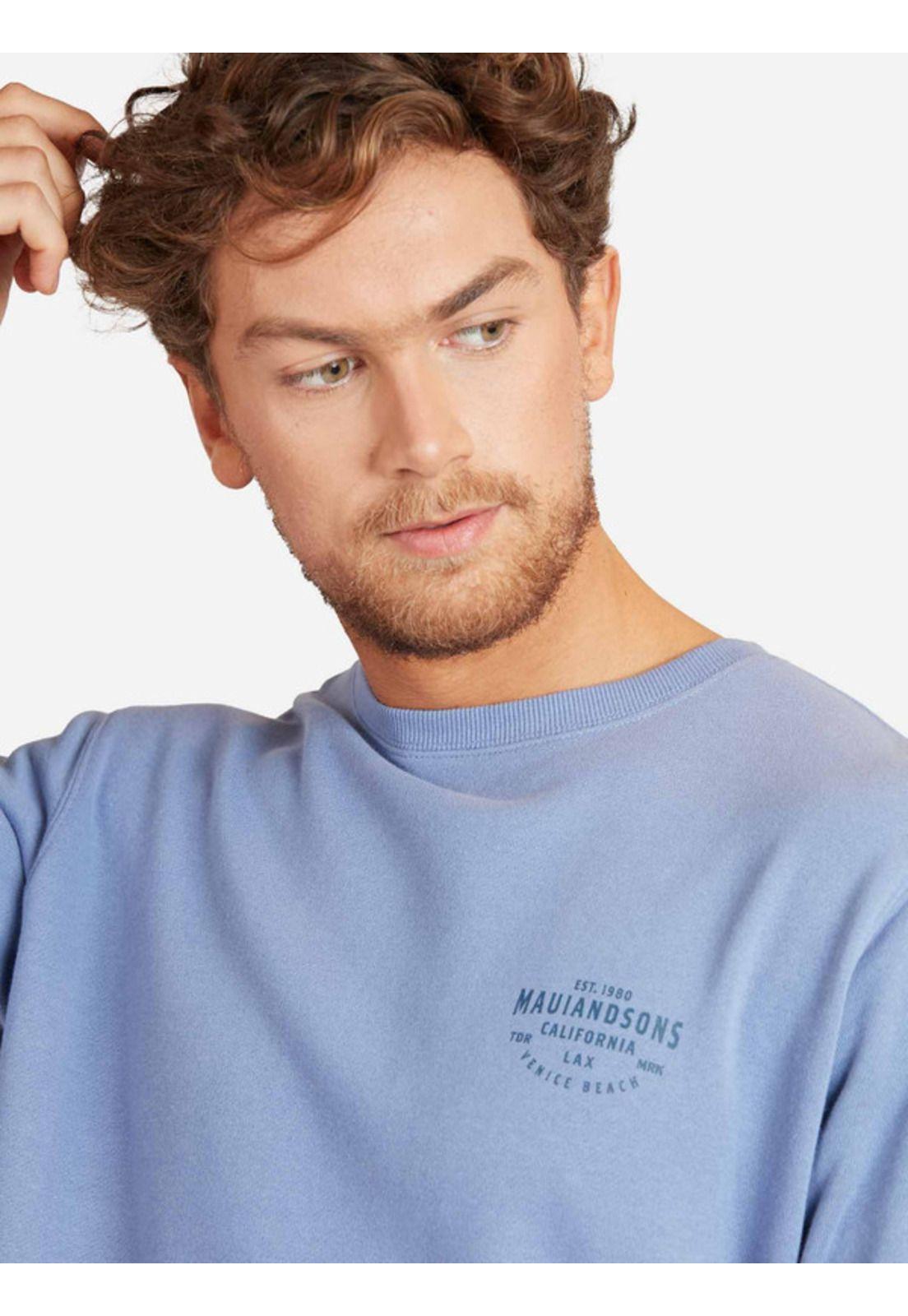 Poleron VENICE BEACH Hombre Morado Maui and Sons-2