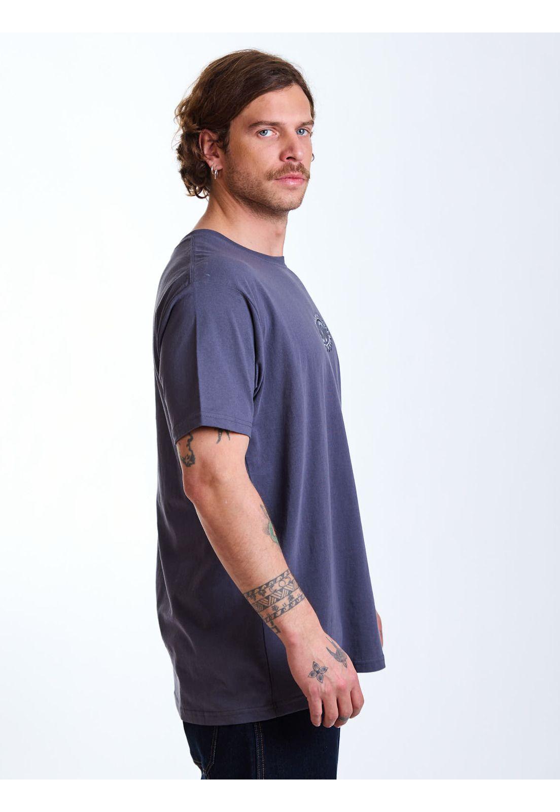 Polera MC Drifter Gris Hombre Maui and Sons-2