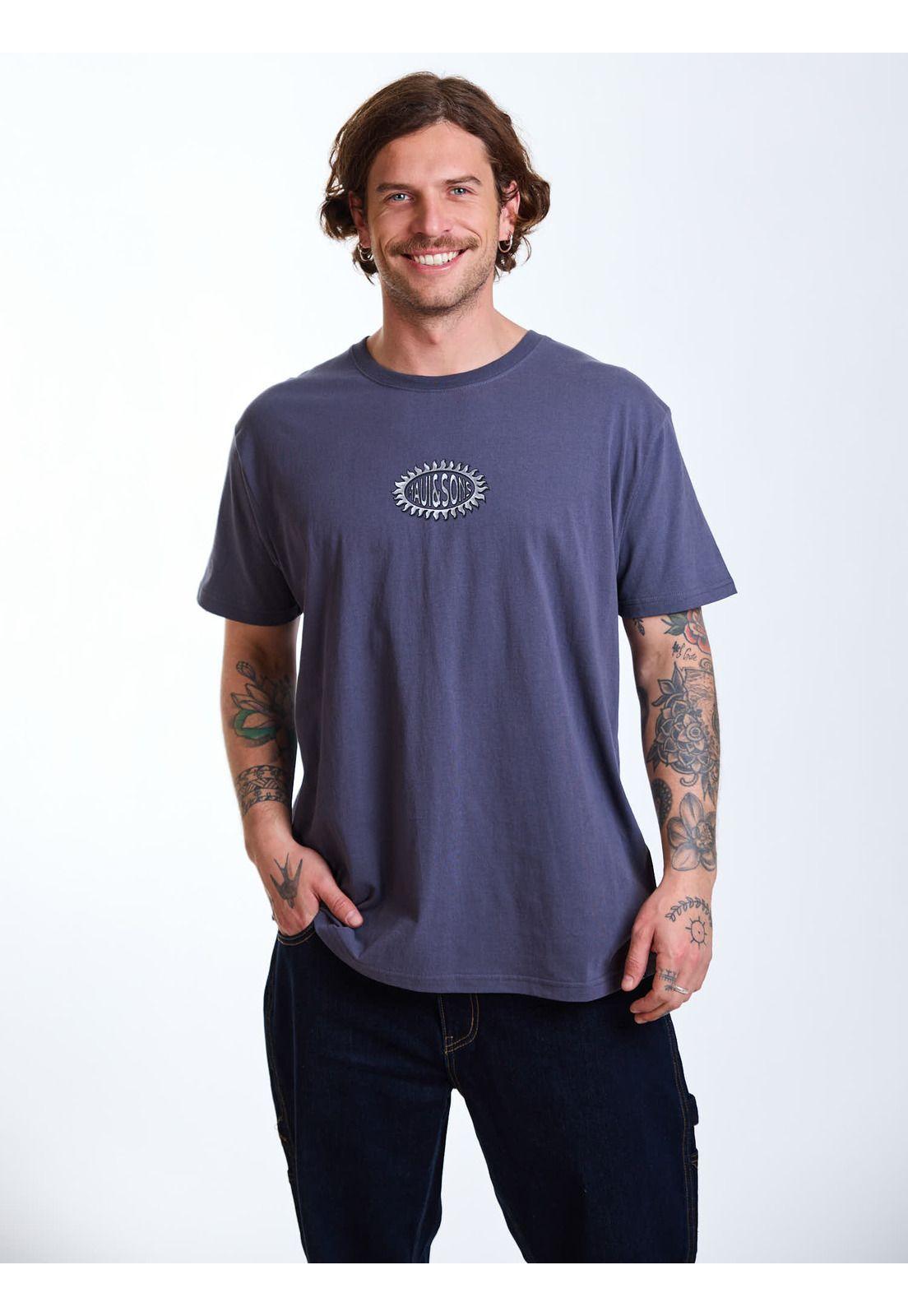 Polera MC Drifter Gris Hombre Maui and Sons-5