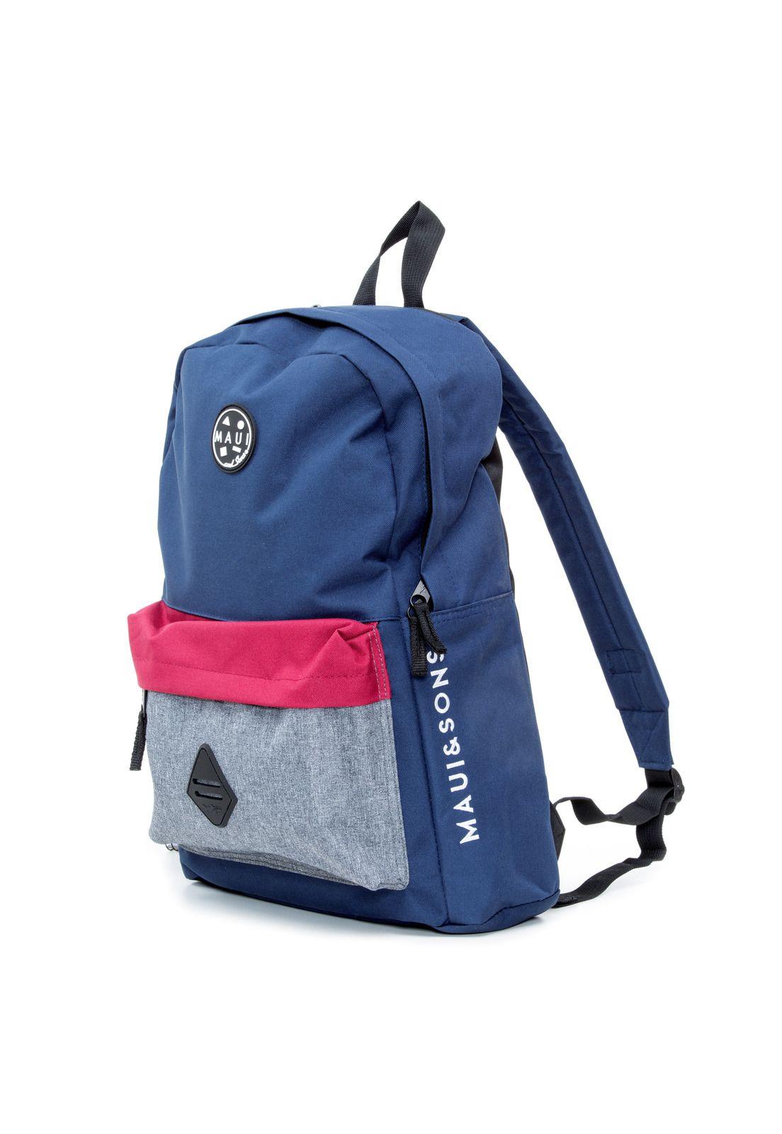 Mochila Escolar Maui And Sons Hombre 5AM157-MT20-1