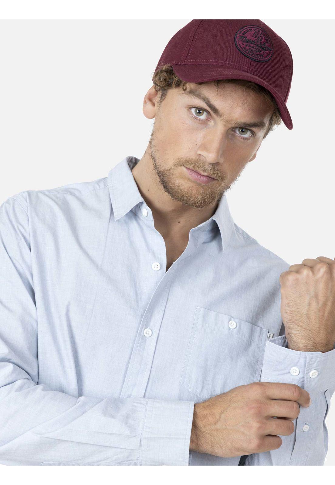 Camisa SHIRT STREET Hombre Celeste Maui and Sons-2