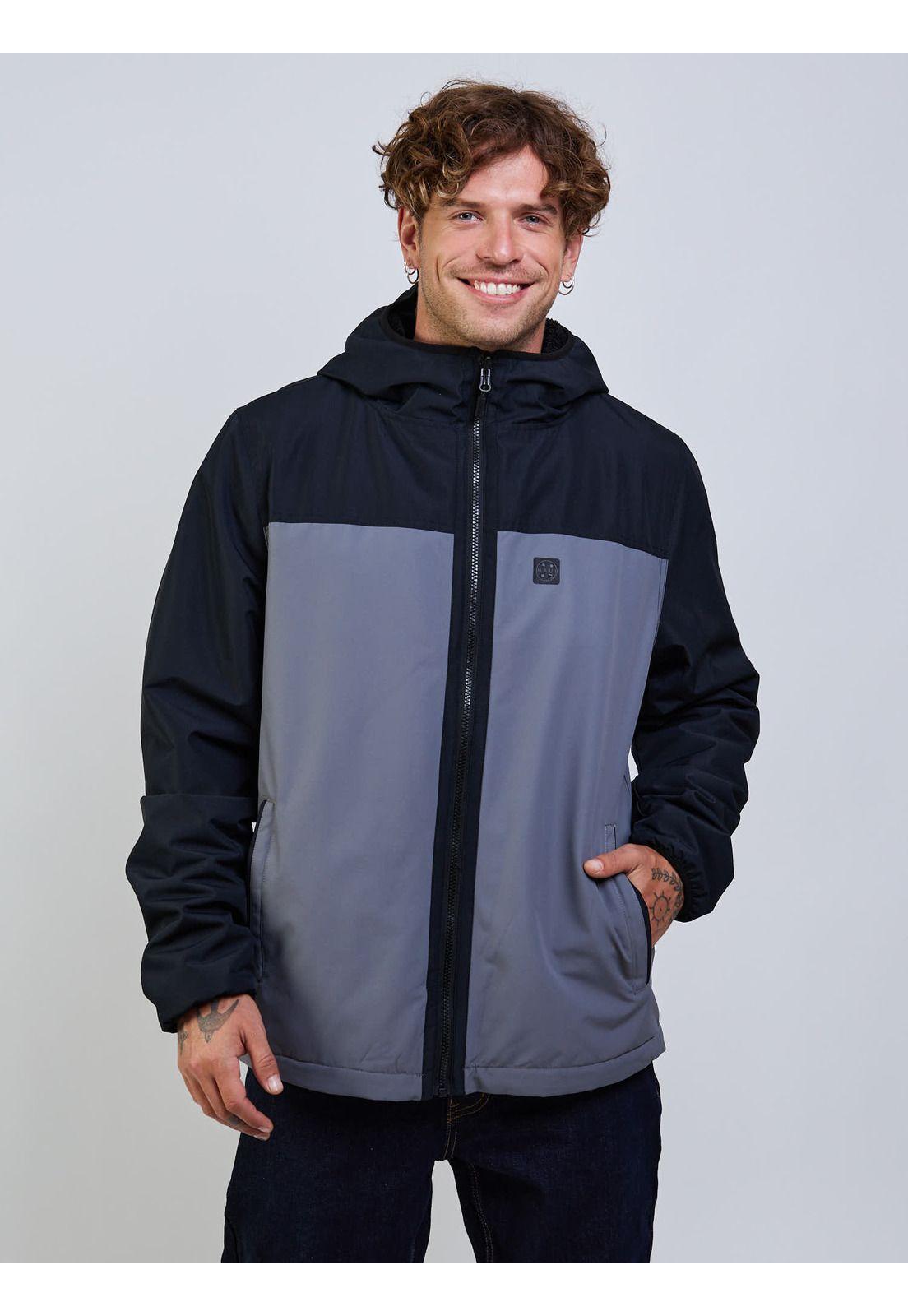 Chaqueta Stone Gris Hombre Maui And Sons-5