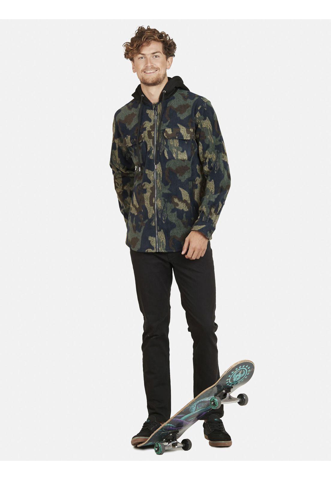 Casaca OVER PRINT CAMO Hombre Multicolor Maui and Sons-2