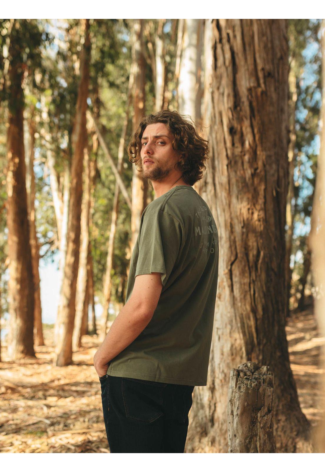 Polera MC Dreamer Verde Hombre Maui And Sons-2