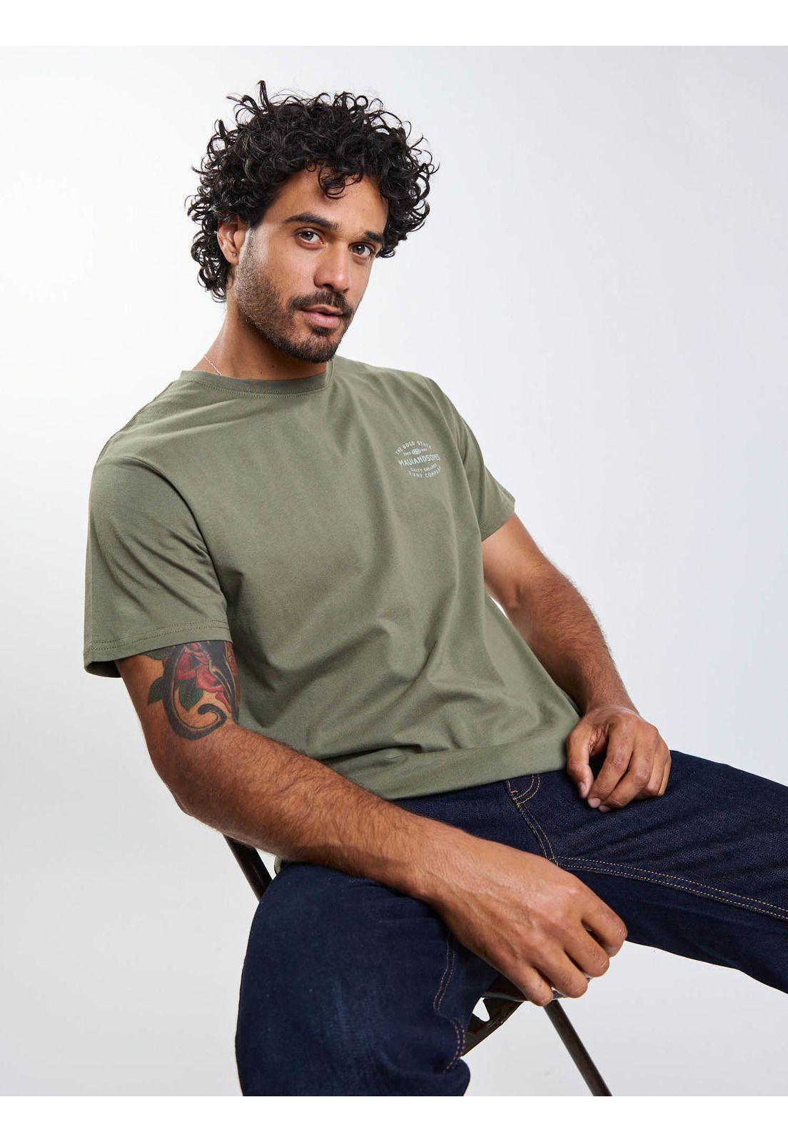 Polera MC Dreamer Verde Hombre Maui And Sons-8