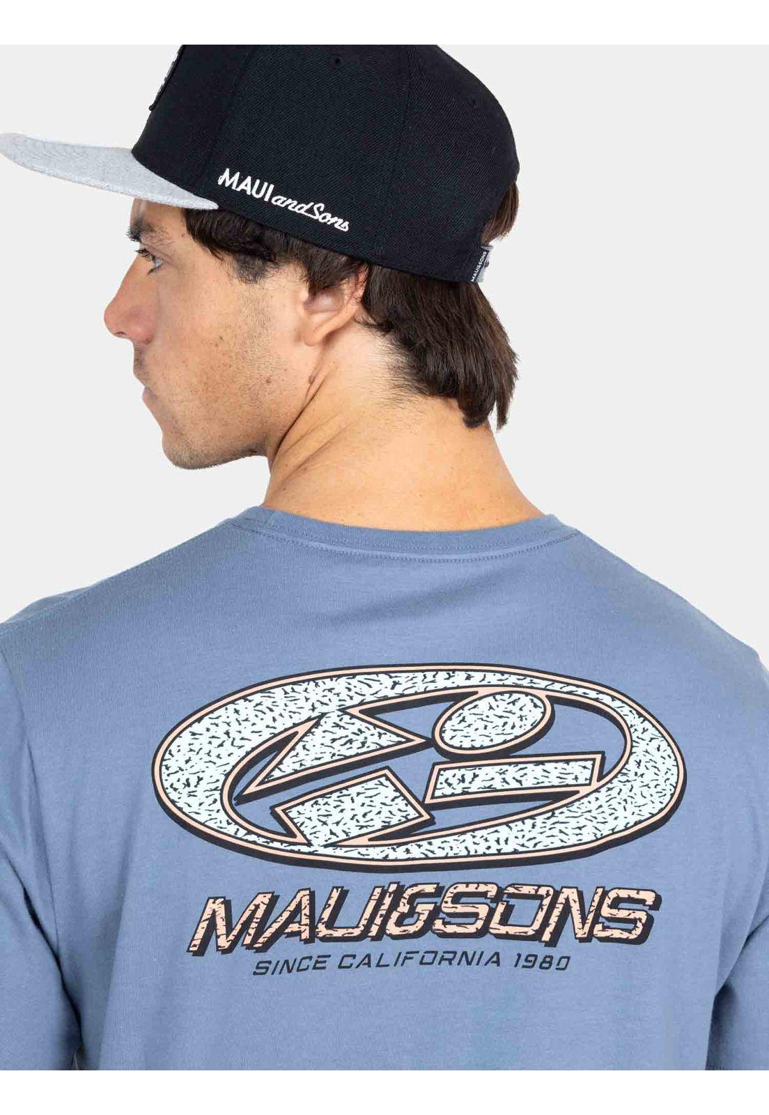 Polera MC Since California Azul Hombre Maui And Sons-2