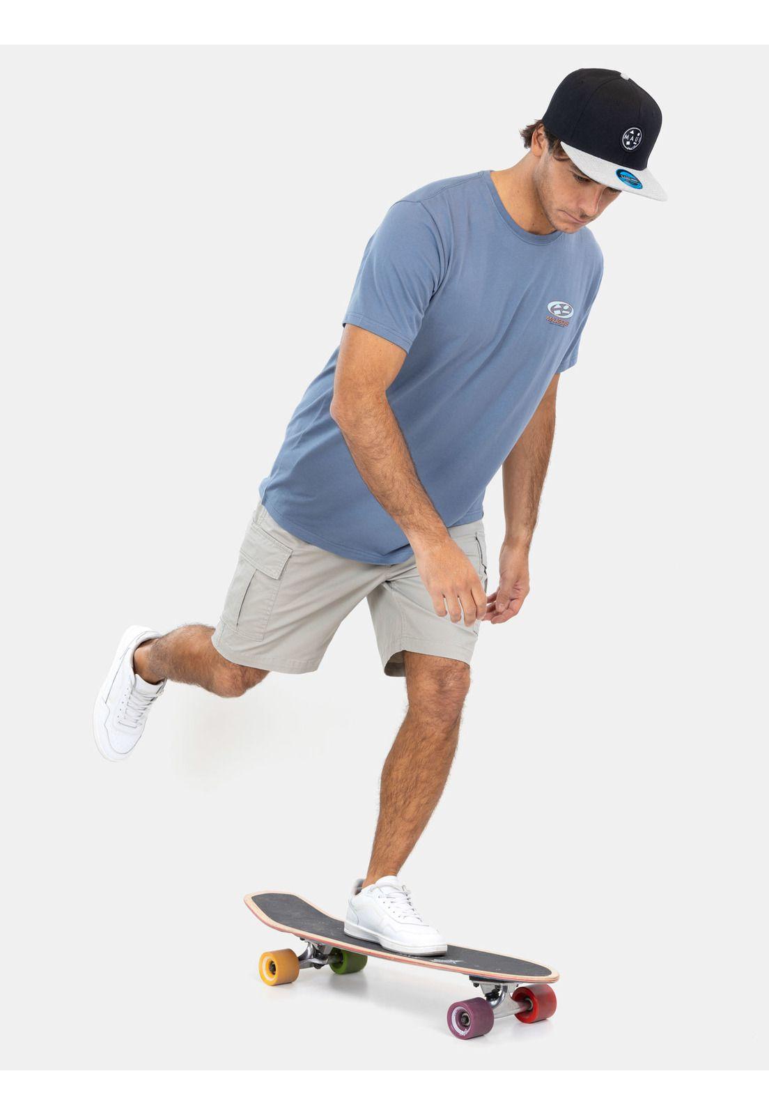 Polera MC Since California Azul Hombre Maui And Sons-3