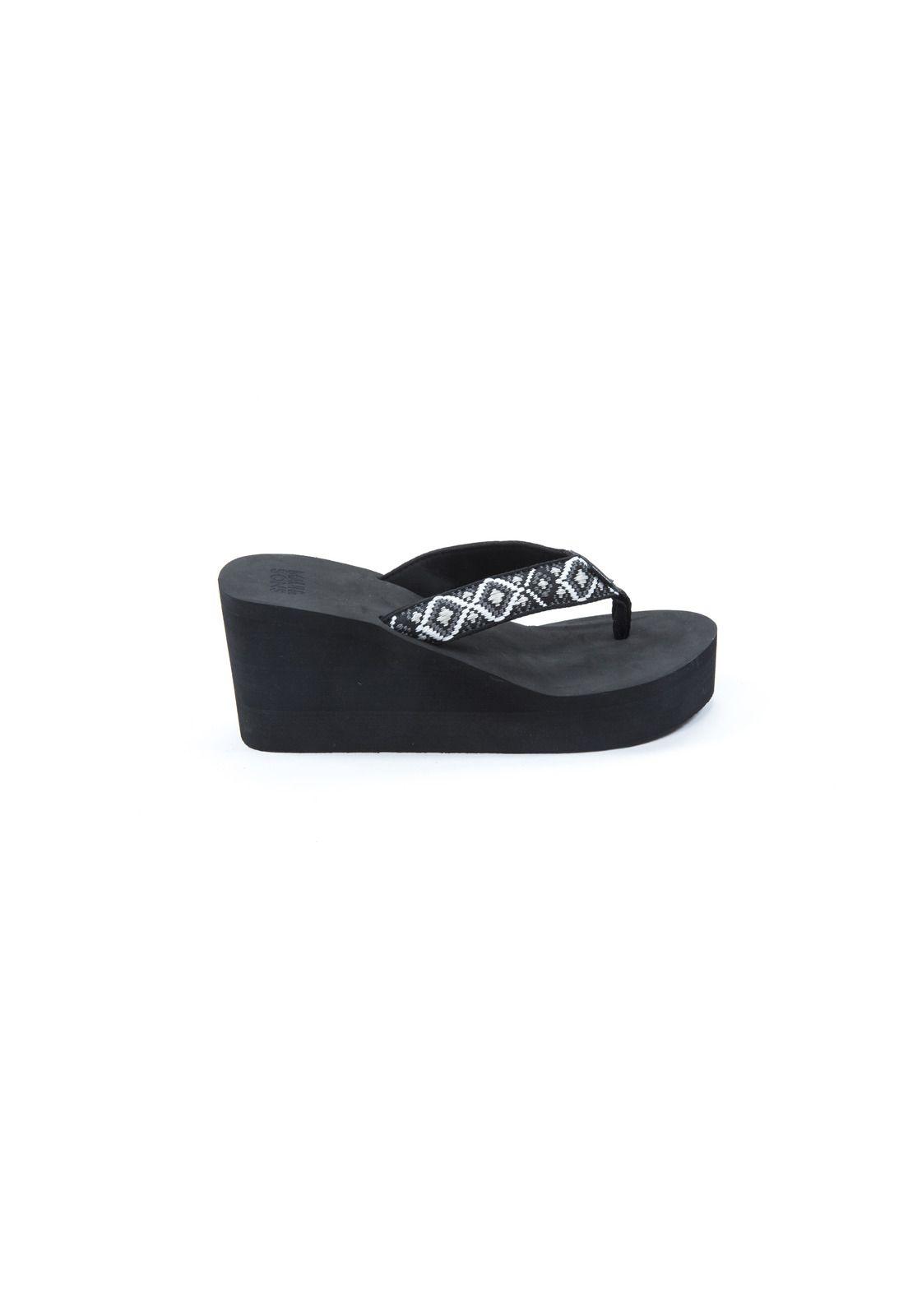 Sandalia Mujer Negro Maui and Sons 5S119-WV20-1