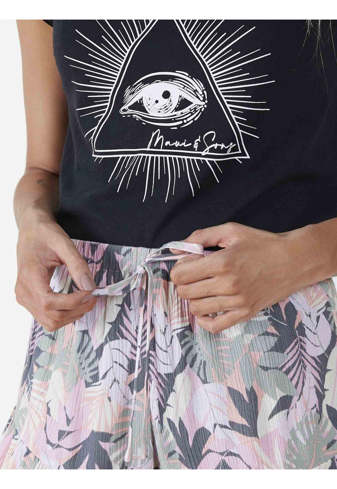 Short Playero Mujer Rosado 5B141-WV22 Maui And Sons-2