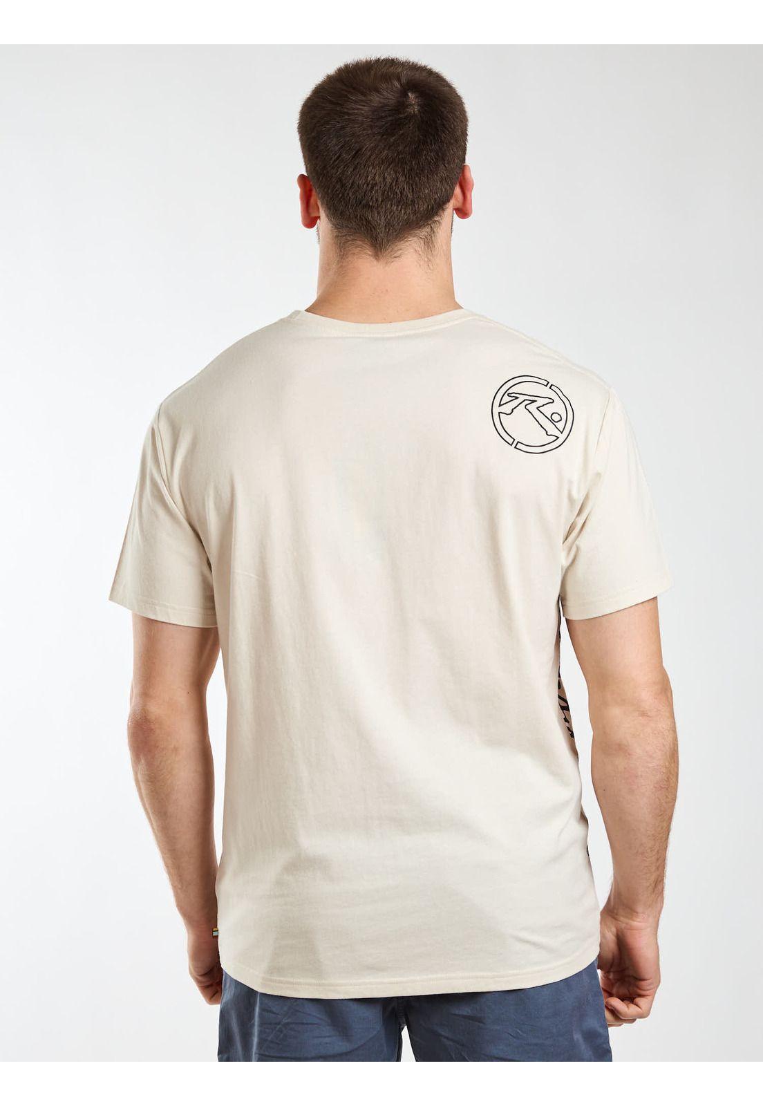 Polera MC Wrecker Blk Blanco Hombre Rusty-1
