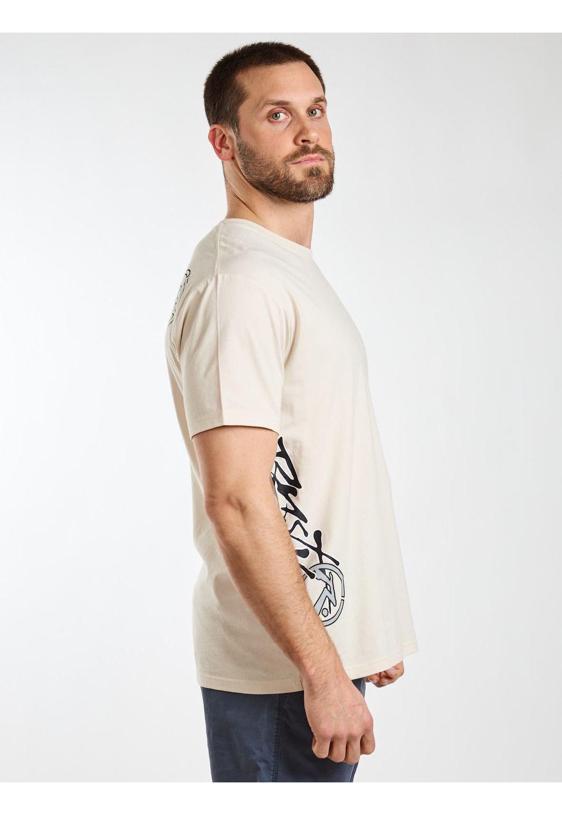 Polera MC Wrecker Blk Blanco Hombre Rusty-2