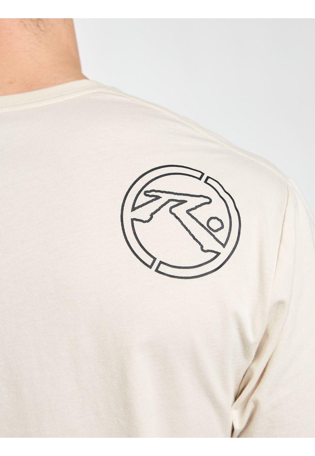 Polera MC Wrecker Blk Blanco Hombre Rusty-3
