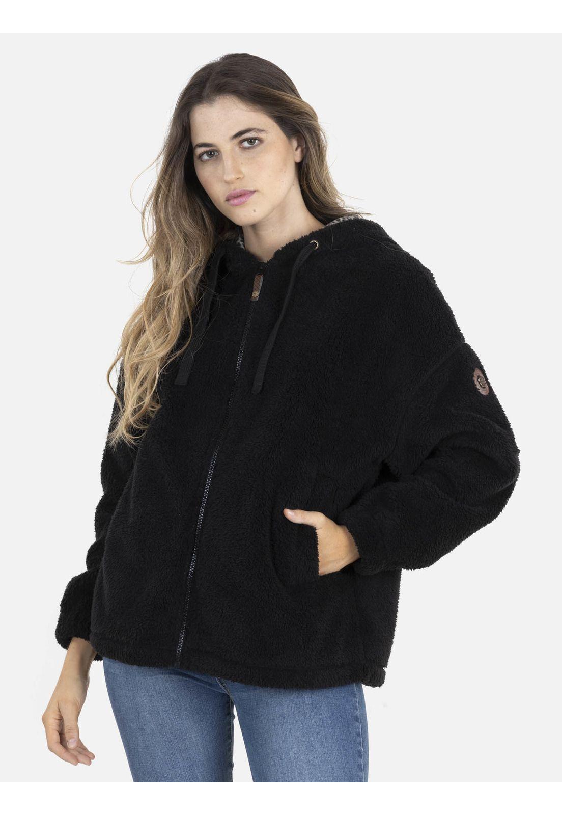 Poleron Mujer 5O297 Negro Maui and Sons-0