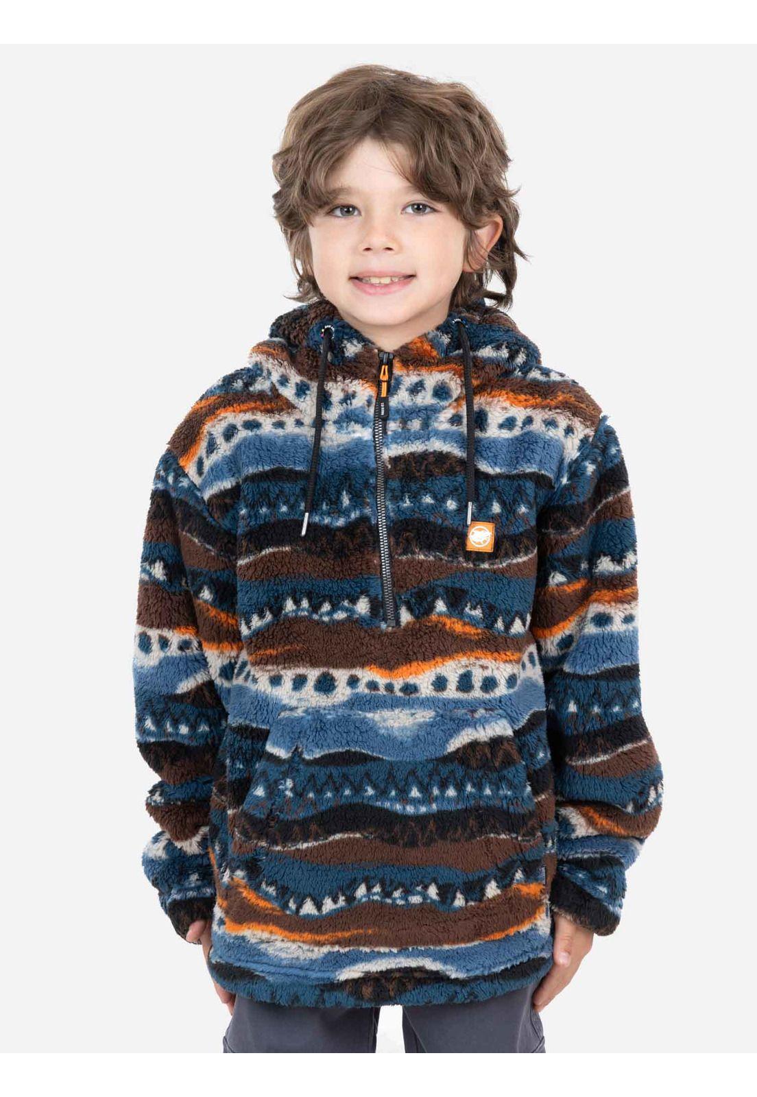 Poleron Chiporro Love Multicolor Infantil Maui And Sons-0