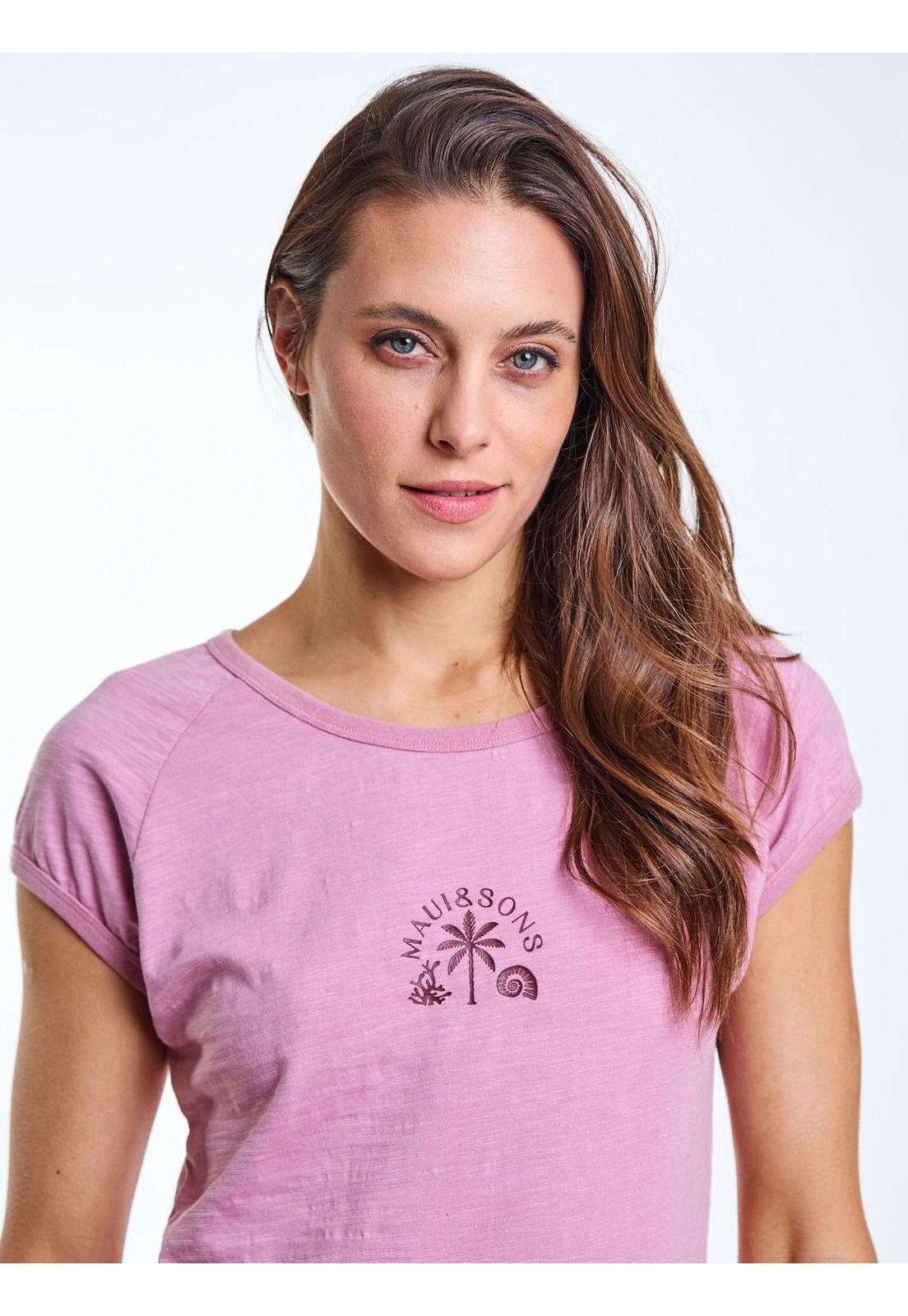 Polera MC Sore Rosado Mujer Maui and Sons-3