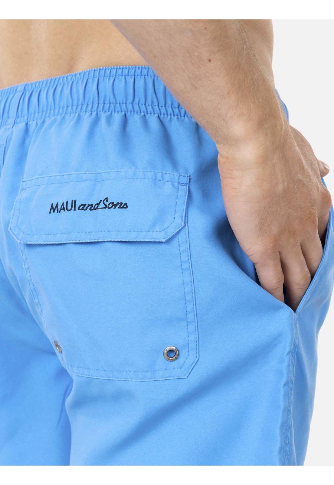 Traje de Baño Hombre 5T1729 Azul Maui and Sons-2