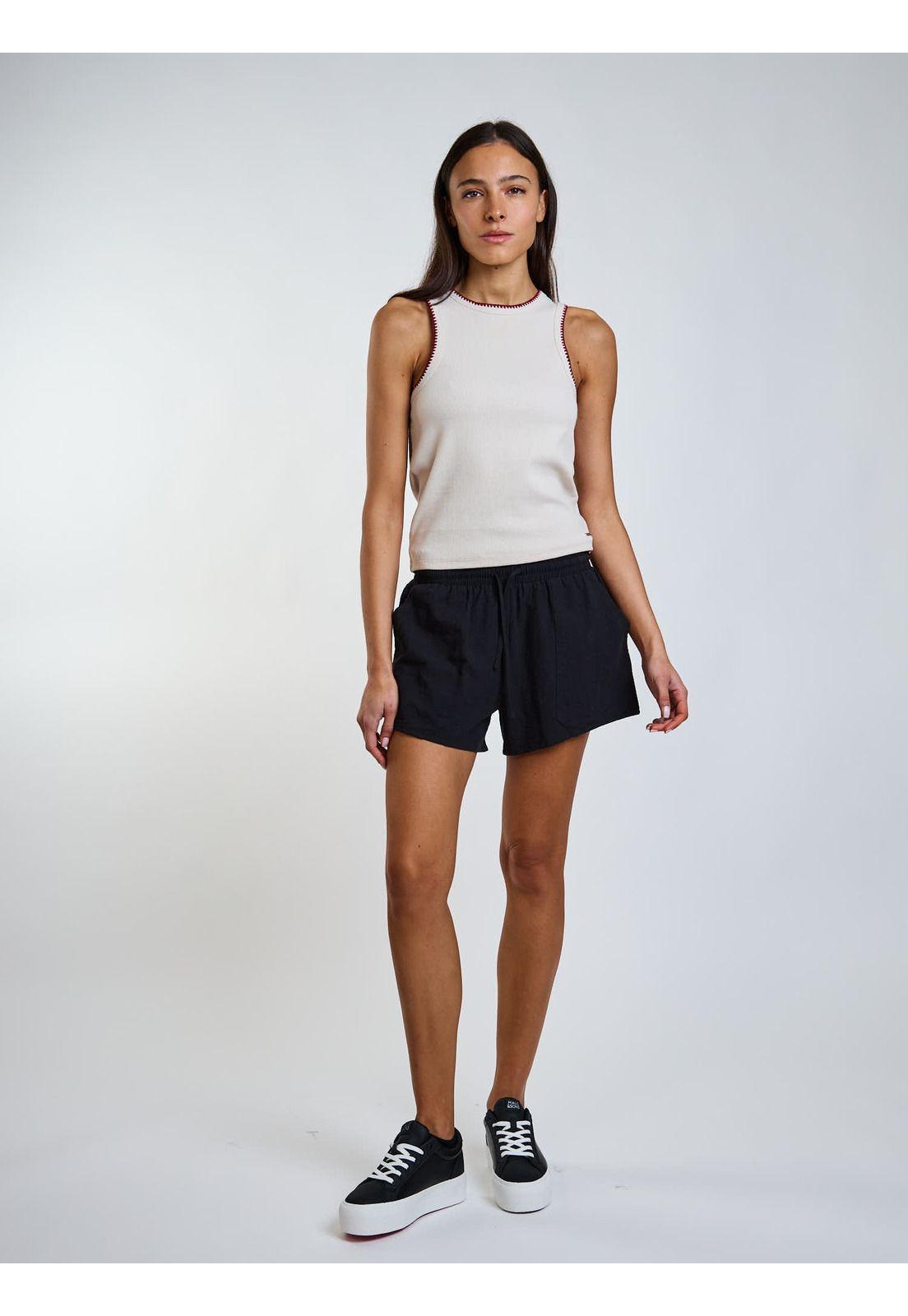 Short Wind Negro Mujer Maui and Sons-5