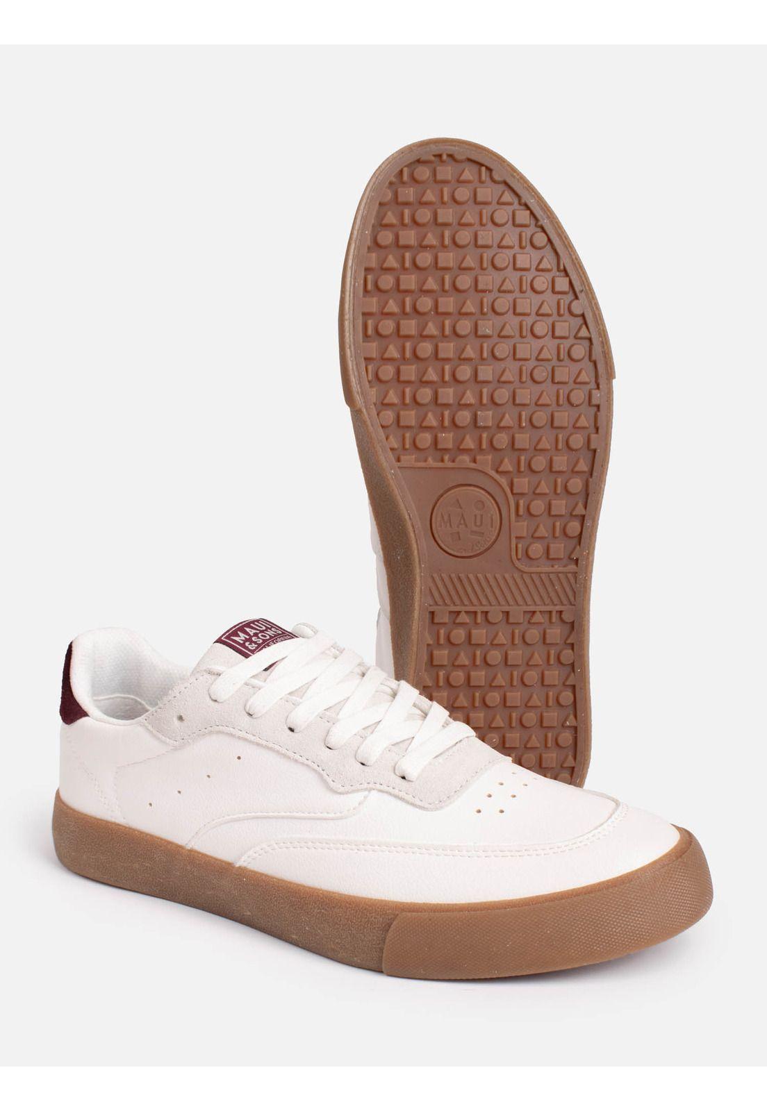Zapatillas Hawk Blanco Hombre Maui And Sons-3