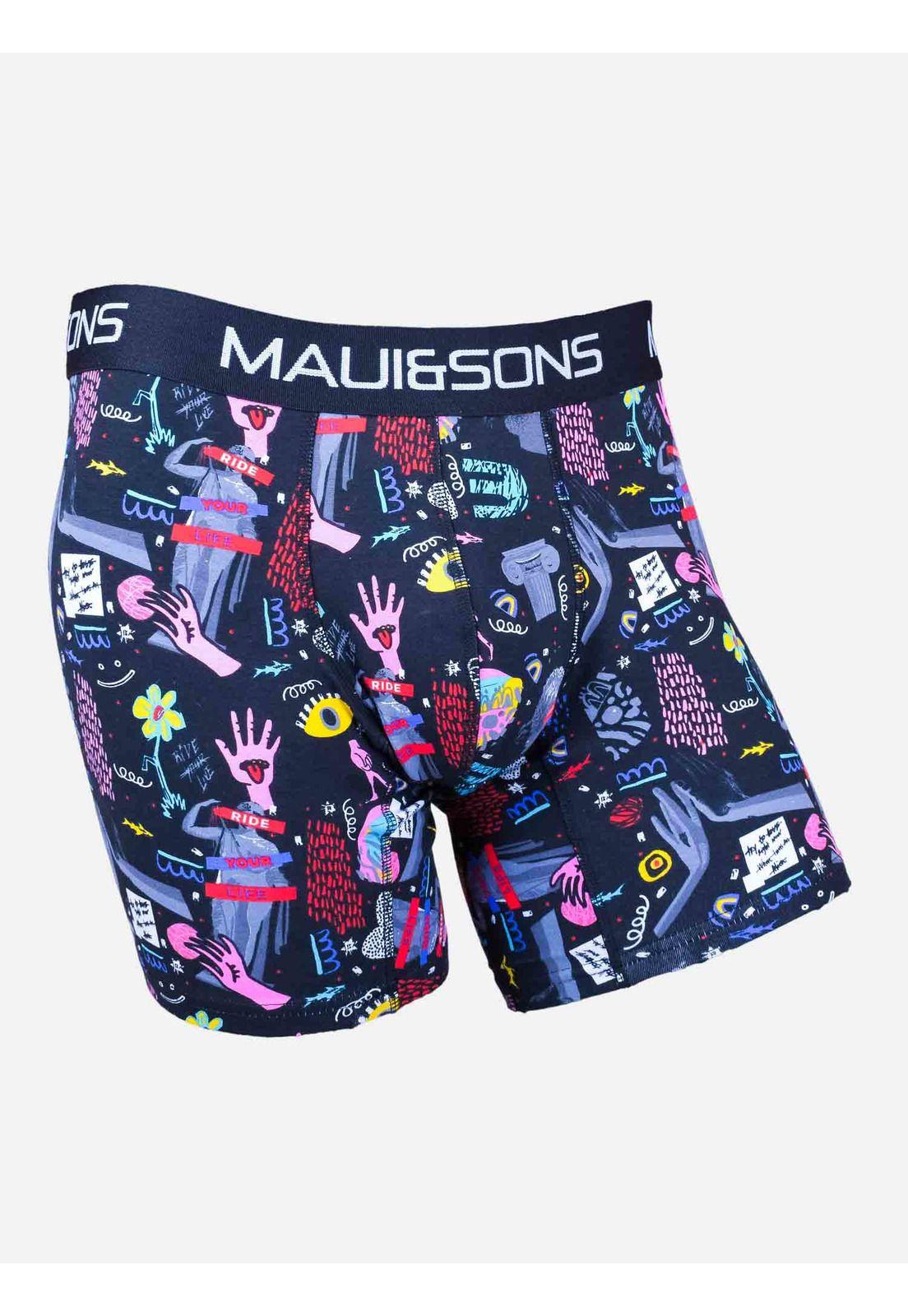 Boxer Lava Coast Multicolor Hombre Maui and Sons-0
