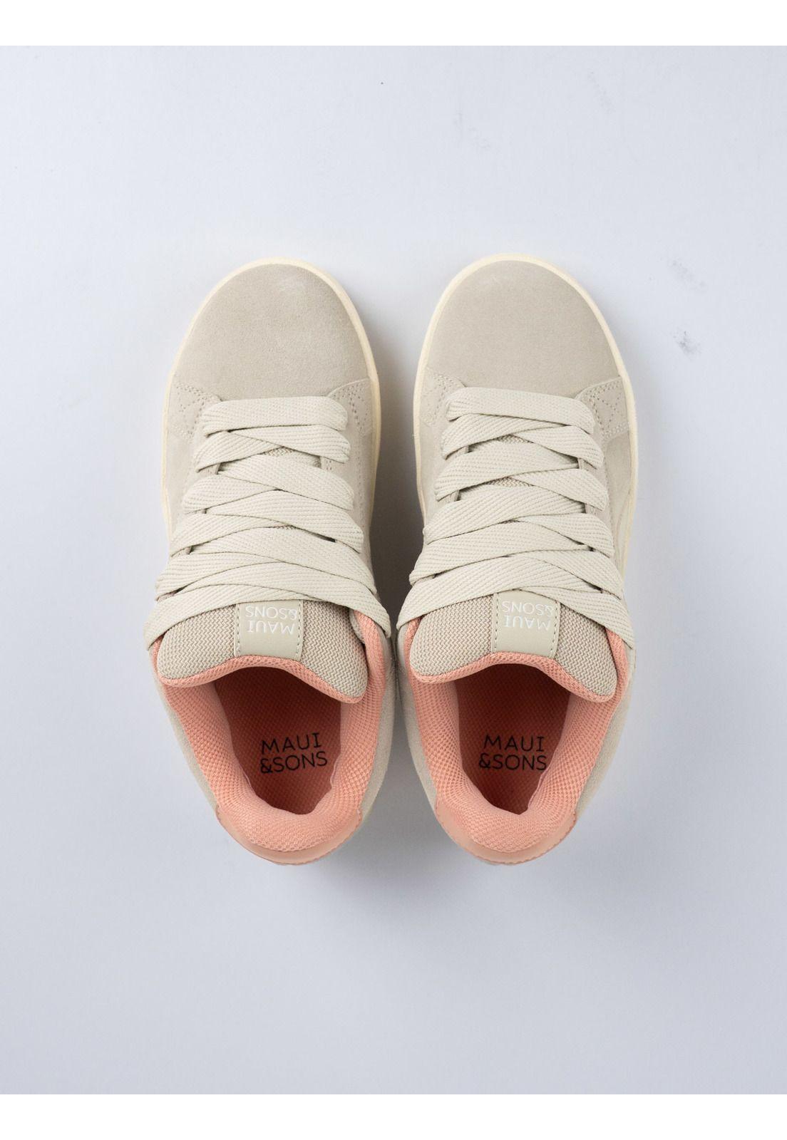 Zapatillas Static Beige Mujer Maui and sons-5