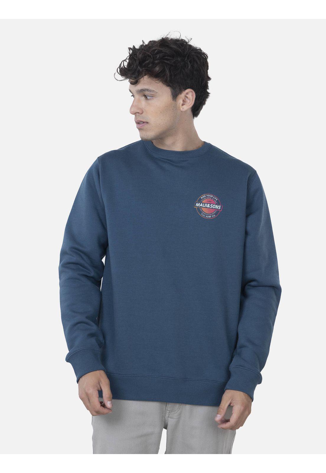 Poleron Hombre 5O1030 Azul Maui and Sons-0