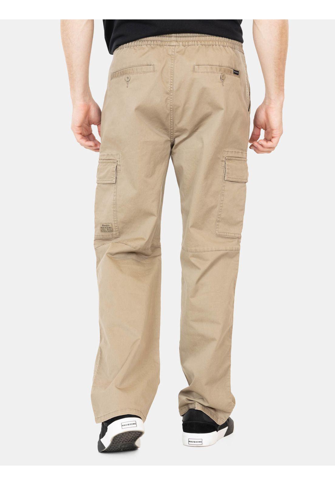 Pantalón Jogger Olani Café Hombre Maui And Sons-3