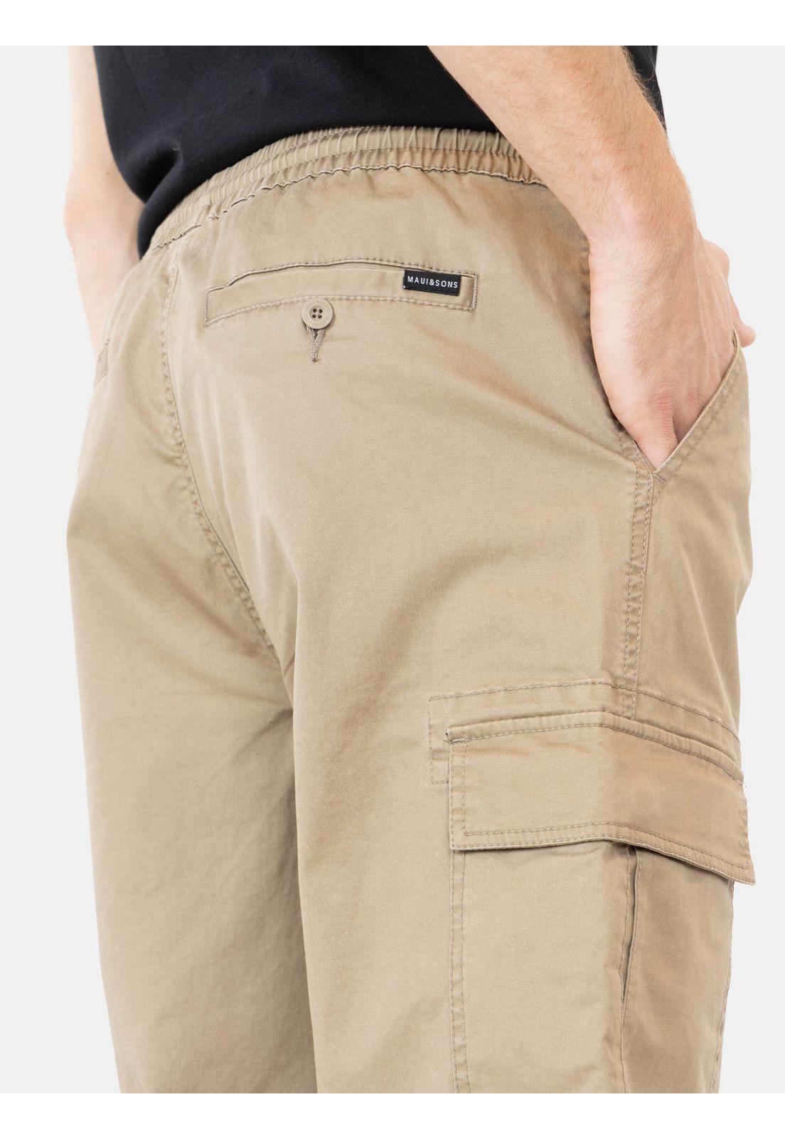 Pantalón Jogger Olani Café Hombre Maui And Sons-4