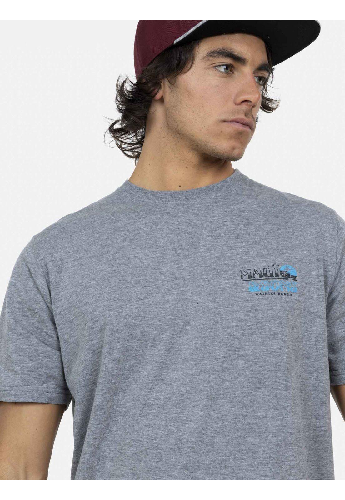 Polera Hombre Gris 5P998-MV22 Maui And Sons-2