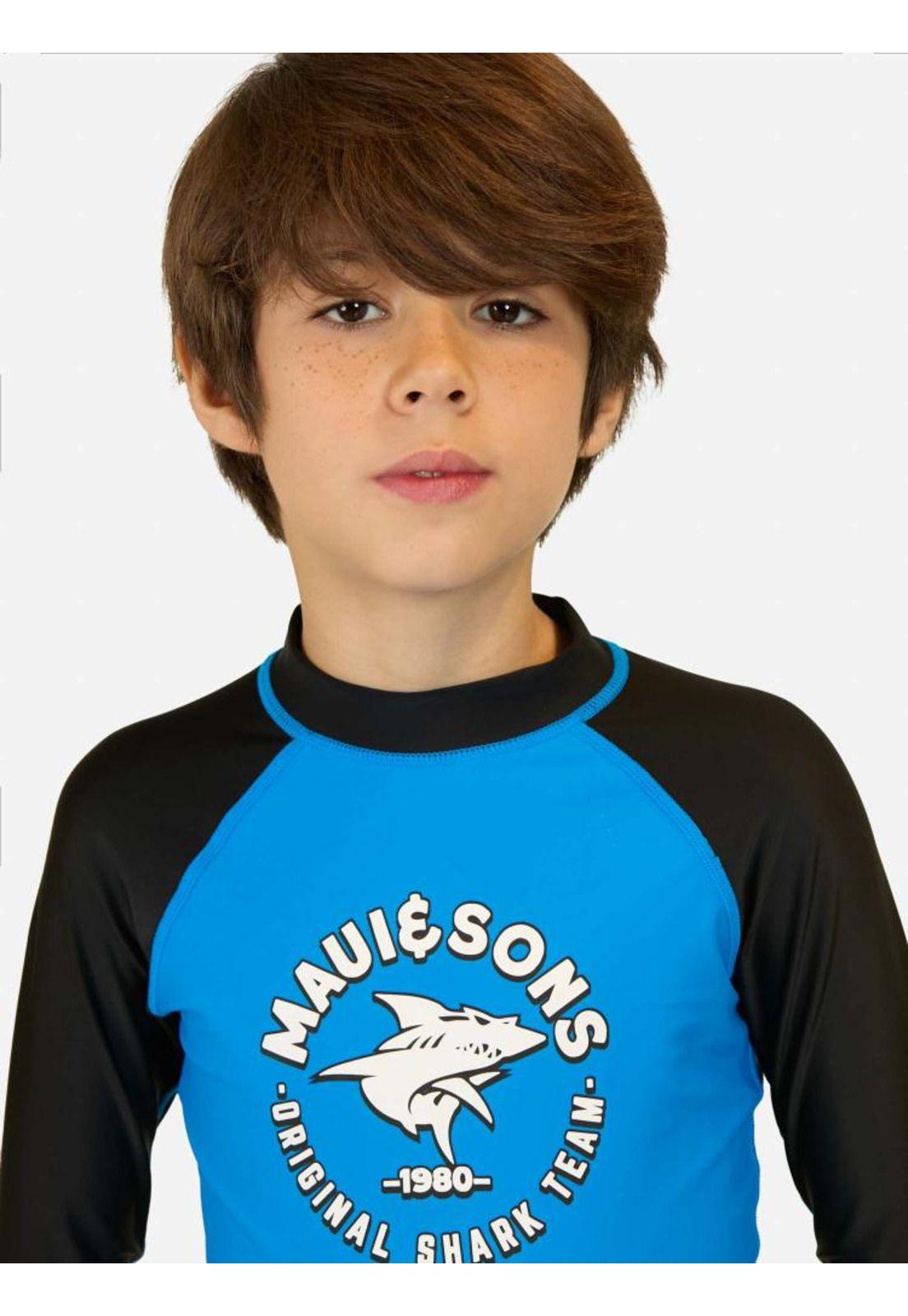 Polera UVP Oversy Azul Niño Maui And Sons-3
