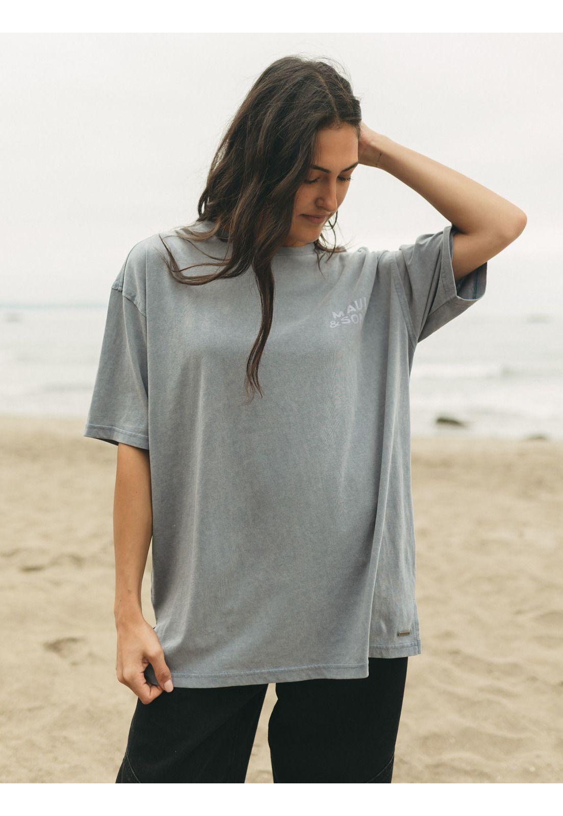 Polera Mc Tabarca Azul Mujer Maui And Sons-0