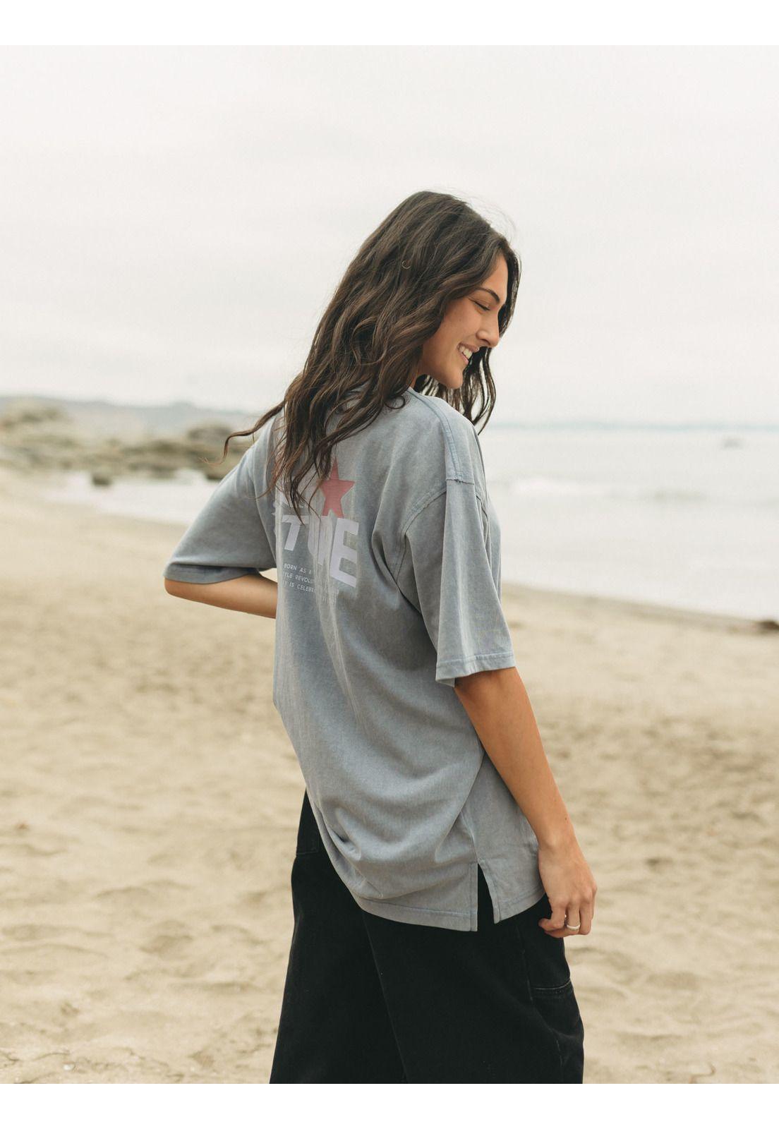 Polera Mc Tabarca Azul Mujer Maui And Sons-3