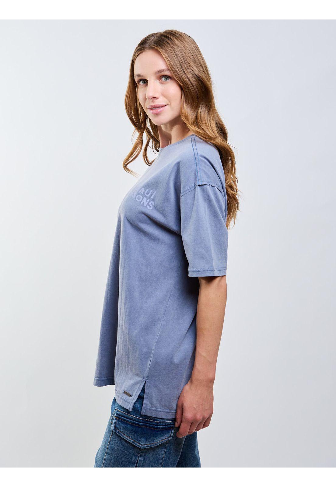 Polera Mc Tabarca Azul Mujer Maui And Sons-6