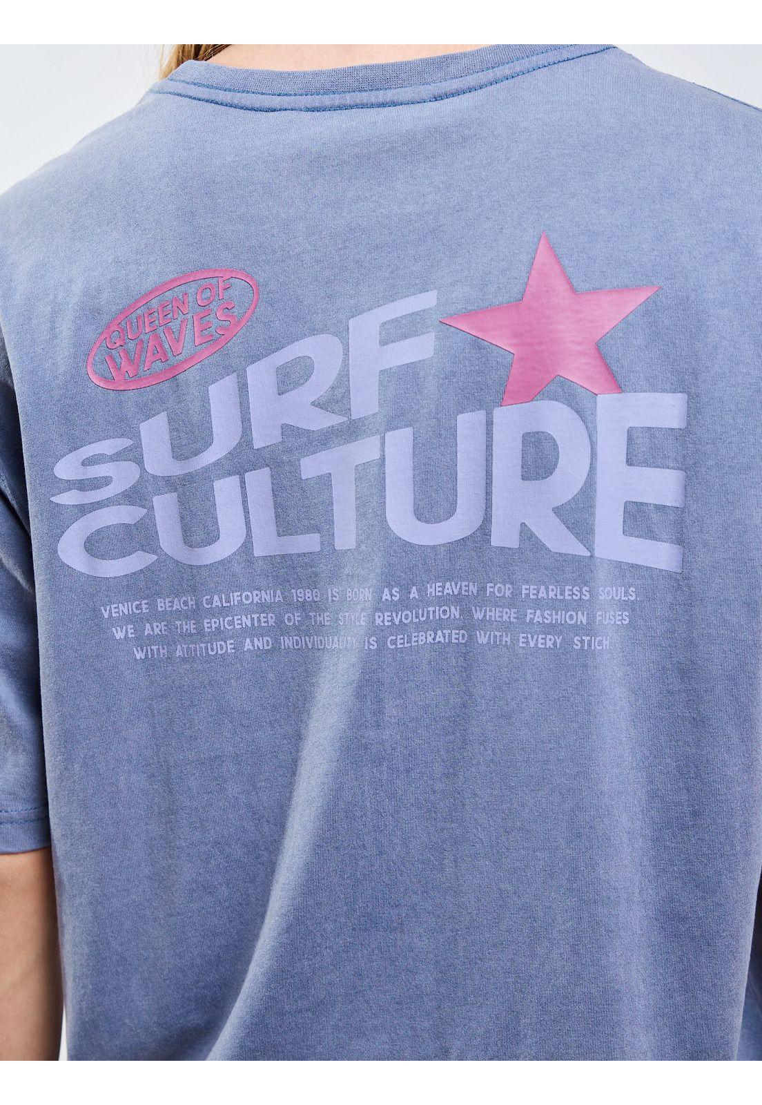 Polera Mc Tabarca Azul Mujer Maui And Sons-7