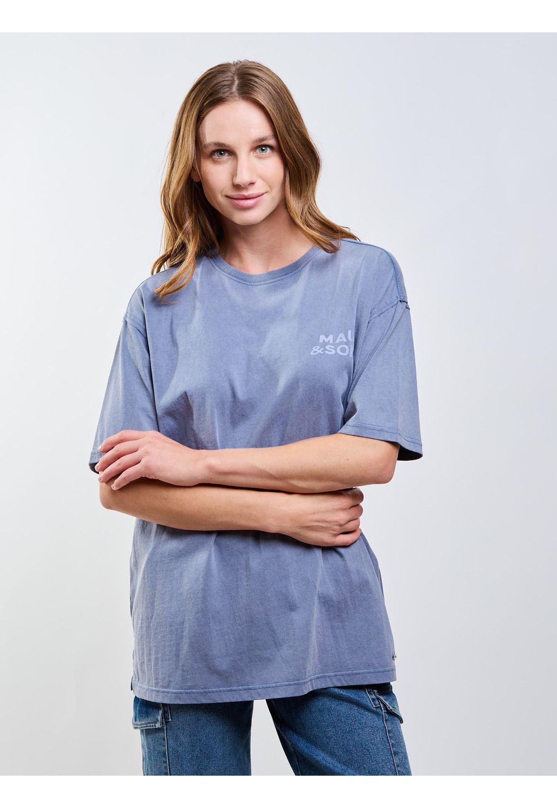 Polera Mc Tabarca Azul Mujer Maui And Sons-8